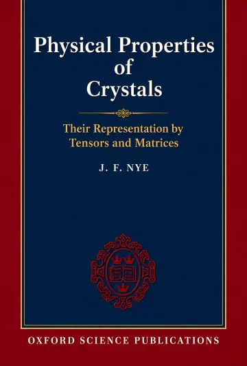 Cover of Physical Properties of Crystals