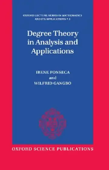Cover of Degree Theory in Analysis and Applications