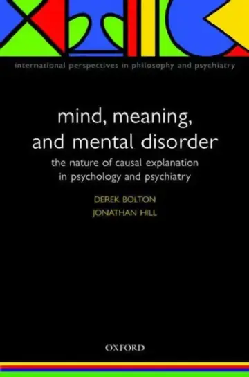 Cover of Mind, Meaning, and Mental Disorder