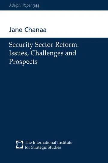 Cover of Security Sector Reform