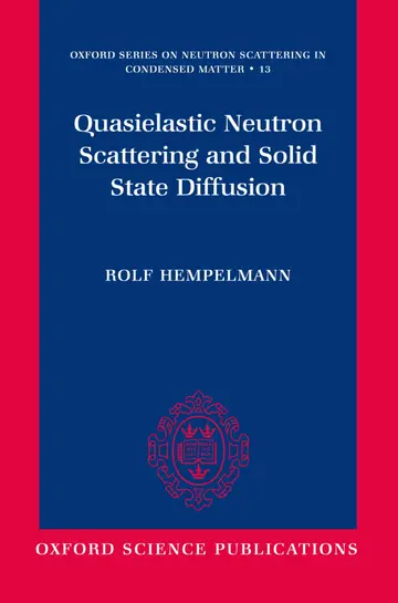 Cover of Quasielastic Neutron Scattering and Solid State Diffusion