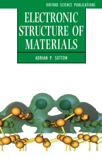 Cover of Electronic Structure of Materials