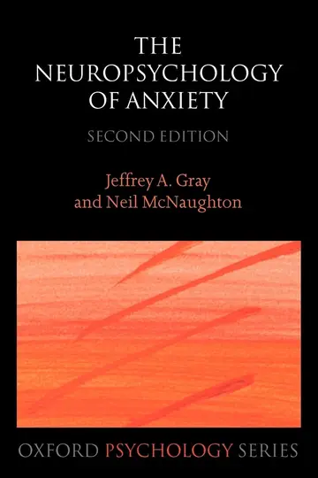 Cover of The Neuropsychology of Anxiety