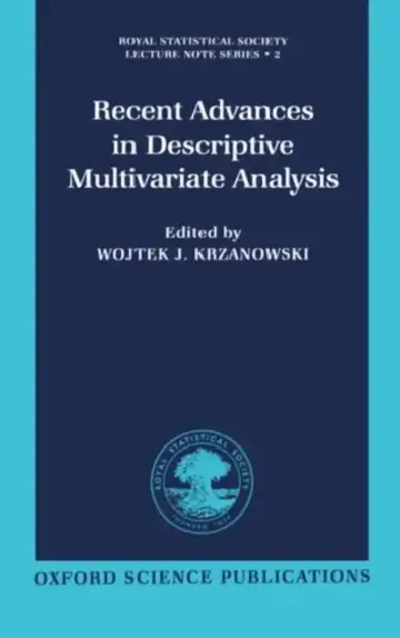 Cover of Recent Advances in Descriptive Multivariate Analysis