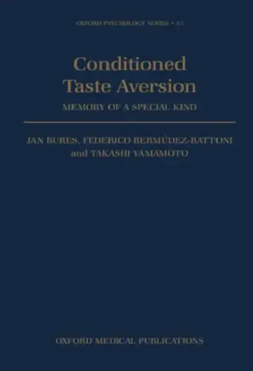 Cover of Conditioned Taste Aversion - Memory of a Special Kind
