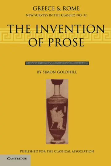 Cover of The Invention of Prose