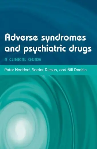 Cover of Adverse Syndromes and Psychiatric Drugs A Clinical Guide