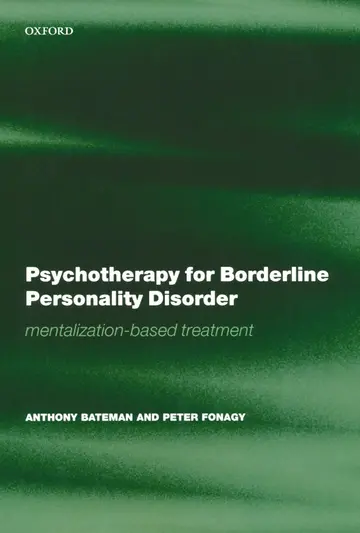 Cover of Psychotherapy for Borderline Personality Disorder