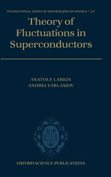 Cover of Theory of Fluctuations in Superconductors