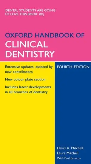 Cover of Oxford Handbook of Clinical Dentistry