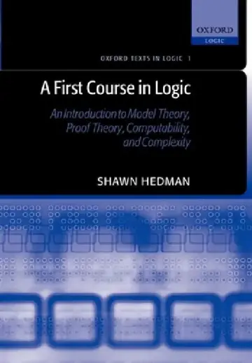 Cover of A First Course in Logic