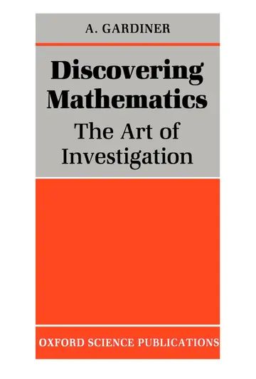 Cover of Discovering Mathematics