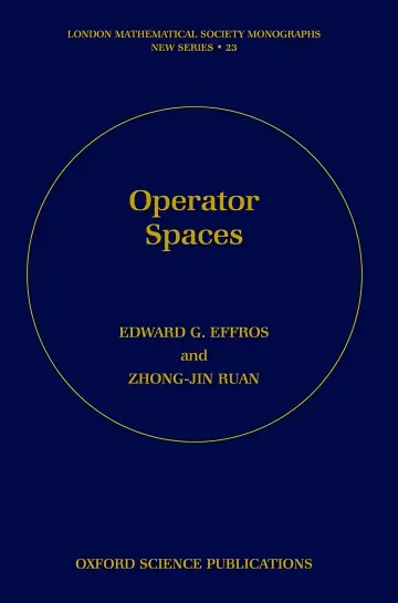 Cover of Operator Spaces