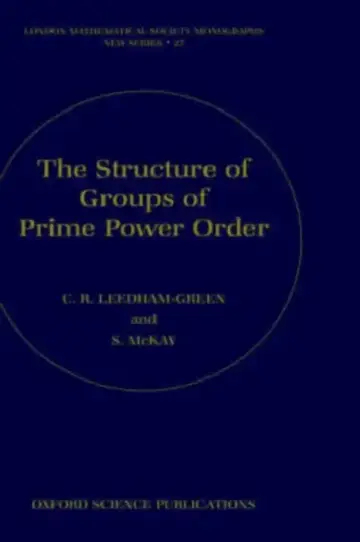 Cover of The Structure of Groups of Prime Power Order