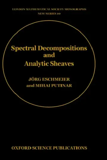 Cover of Spectral Decompositions and Analytic Sheaves
