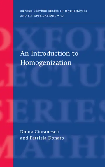 Cover of An Introduction to Homogenization