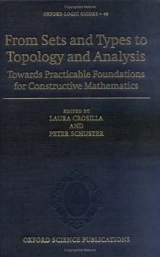 Cover of From Sets and Types to Topology and Analysis