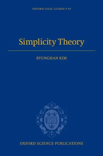 Cover of Simplicity Theory