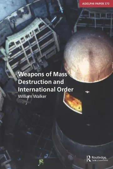 Cover of Weapons of Mass Destruction and International Order