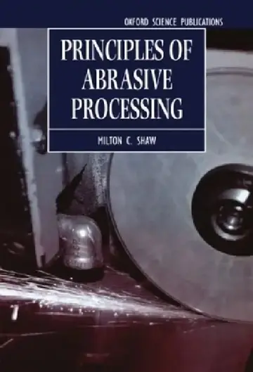 Cover of Principles of Abrasive Processing