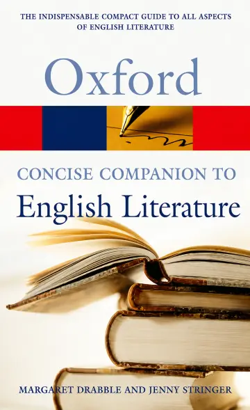 Cover of The Concise Oxford Companion to English Literature