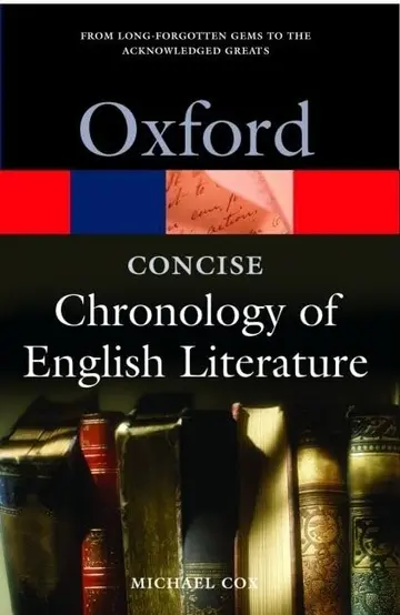 Cover of The Concise Oxford Chronology of English Literature