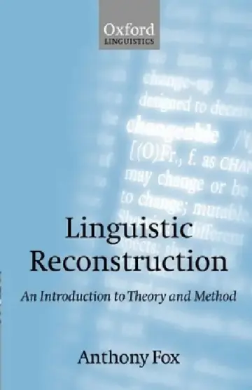 Cover of Linguistic Reconstruction