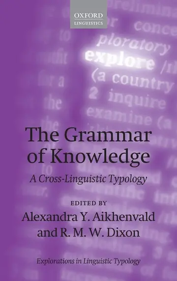 Cover of The Grammar of Knowledge