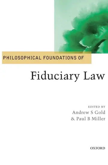 Cover of Philosophical Foundations of Fiduciary Law