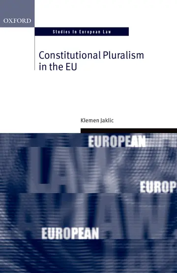 Cover of Constitutional Pluralism the Eu C
