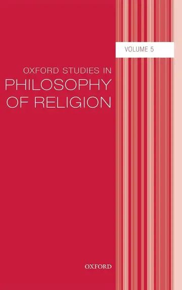 Cover of Oxford Studies in Philosophy of Religion