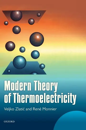 Cover of Modern Theory of Thermoelectricity