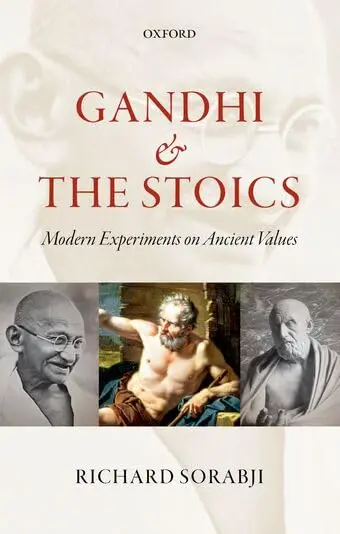 Cover of Gandhi and the Stoics