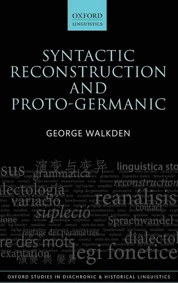Cover of Syntactic Reconstruction and Proto-Germanic