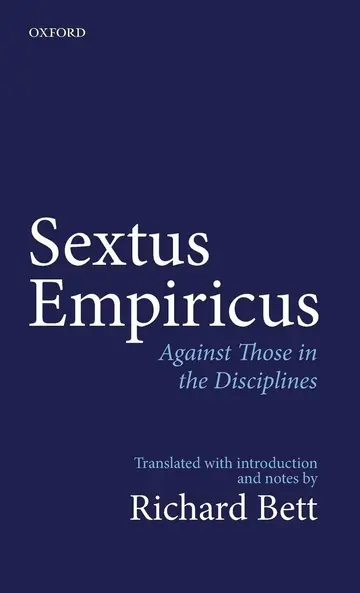 Cover of Sextus Empiricus