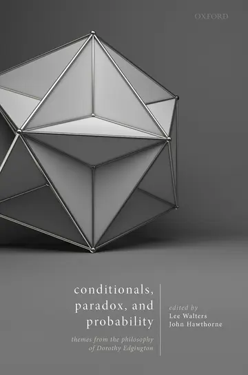 Cover of Conditionals, Paradox, and Probability
