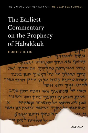 Cover of The Earliest Commentary on the Prophecy of Habakkuk