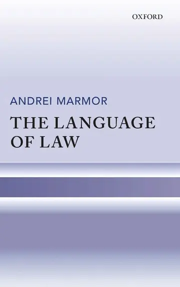 Cover of The Language of Law