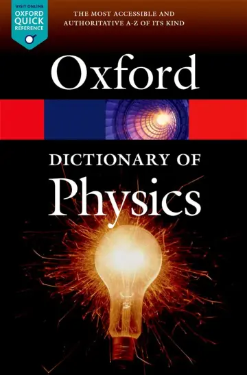 Cover of A Dictionary of Physics