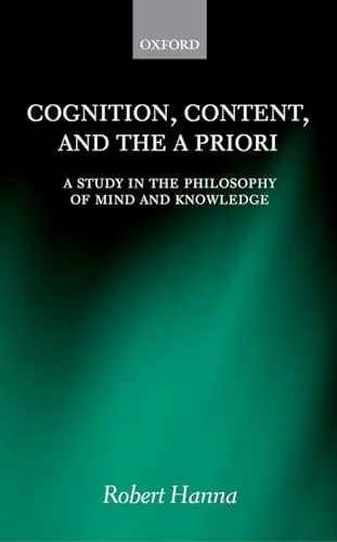 Cover of Cognition, Content, and the A Priori