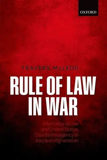 Cover of Rule of Law in War