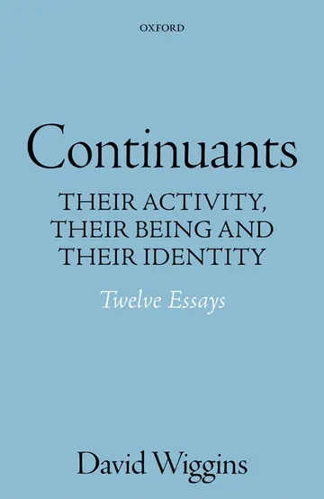 Cover of Continuants