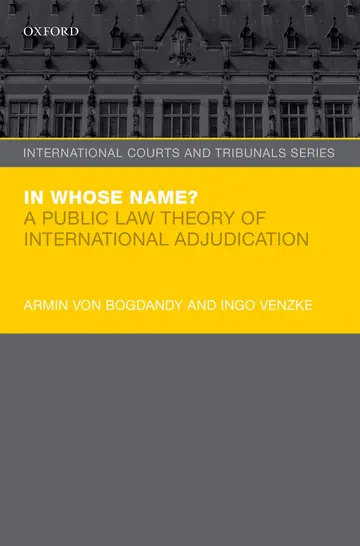 Cover of In Whose Name?