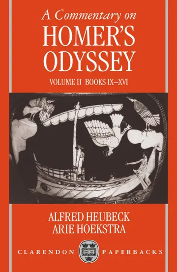 Cover of A Commentary on Homer's Odyssey