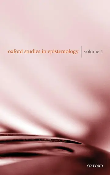 Cover of Oxford Studies in Epistemology