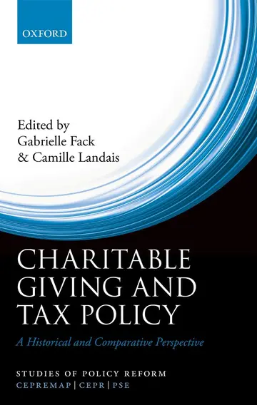 Cover of Charitable Giving and Tax Policy