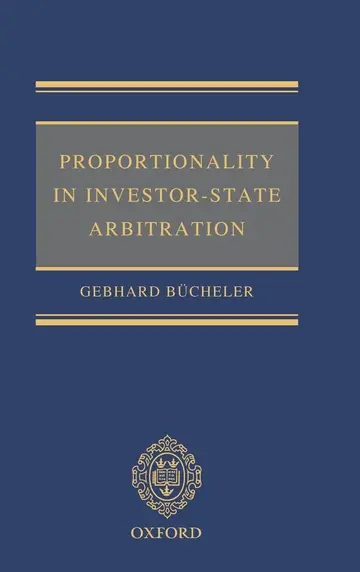 Cover of Proportionality in Investor-State Arbitration