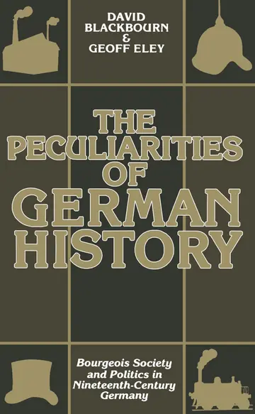 Cover of The Peculiarities of German History
