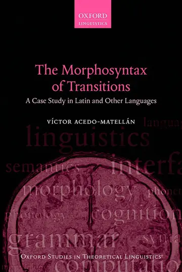Cover of The Morphosyntax of Transitions