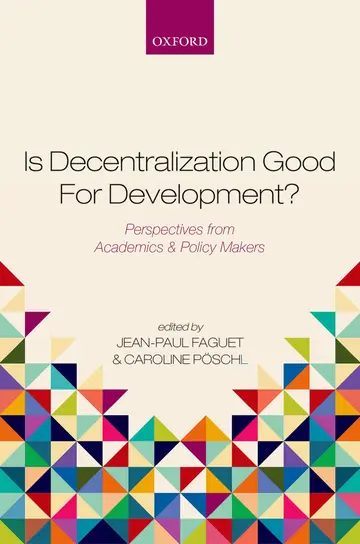 Cover of Is Decentralization Good for Development?